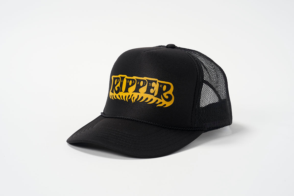 RIPPER / Black / Official mesh cap