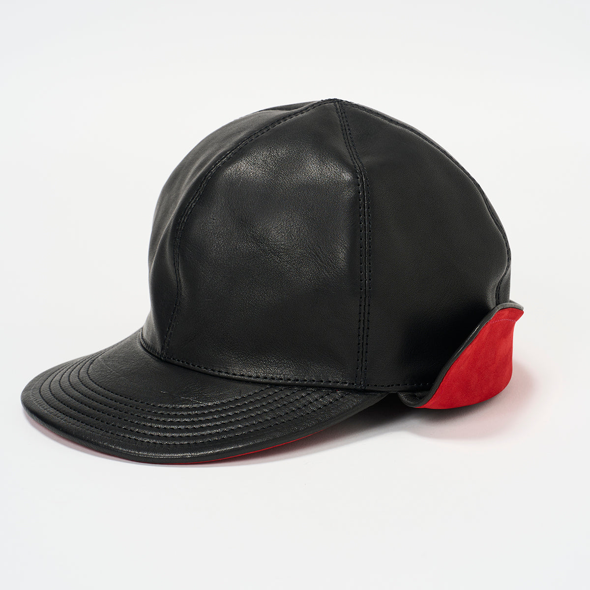 COW LEATHER EAR FLAP CAP / BRUNEL&Co. HATMAKERS x Ripper