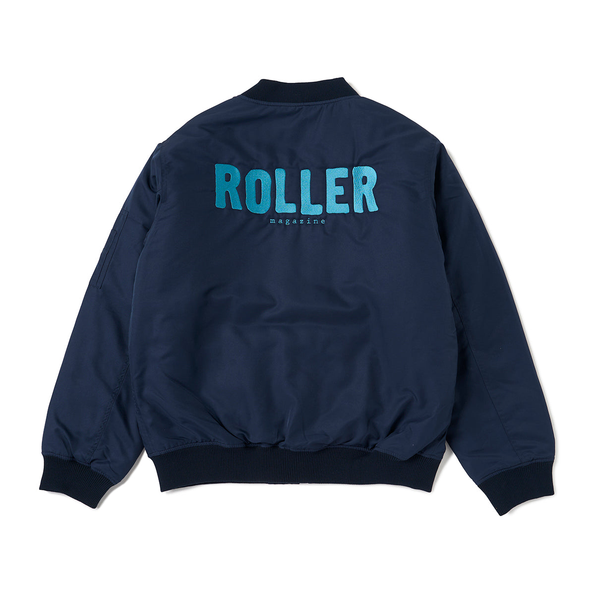 うに ROLLER MA-1 Jacket 3L 最安 ローラーマガジン ROLLER MA-1 Jacket 【Navy x Blue】 – ROLLER magazine