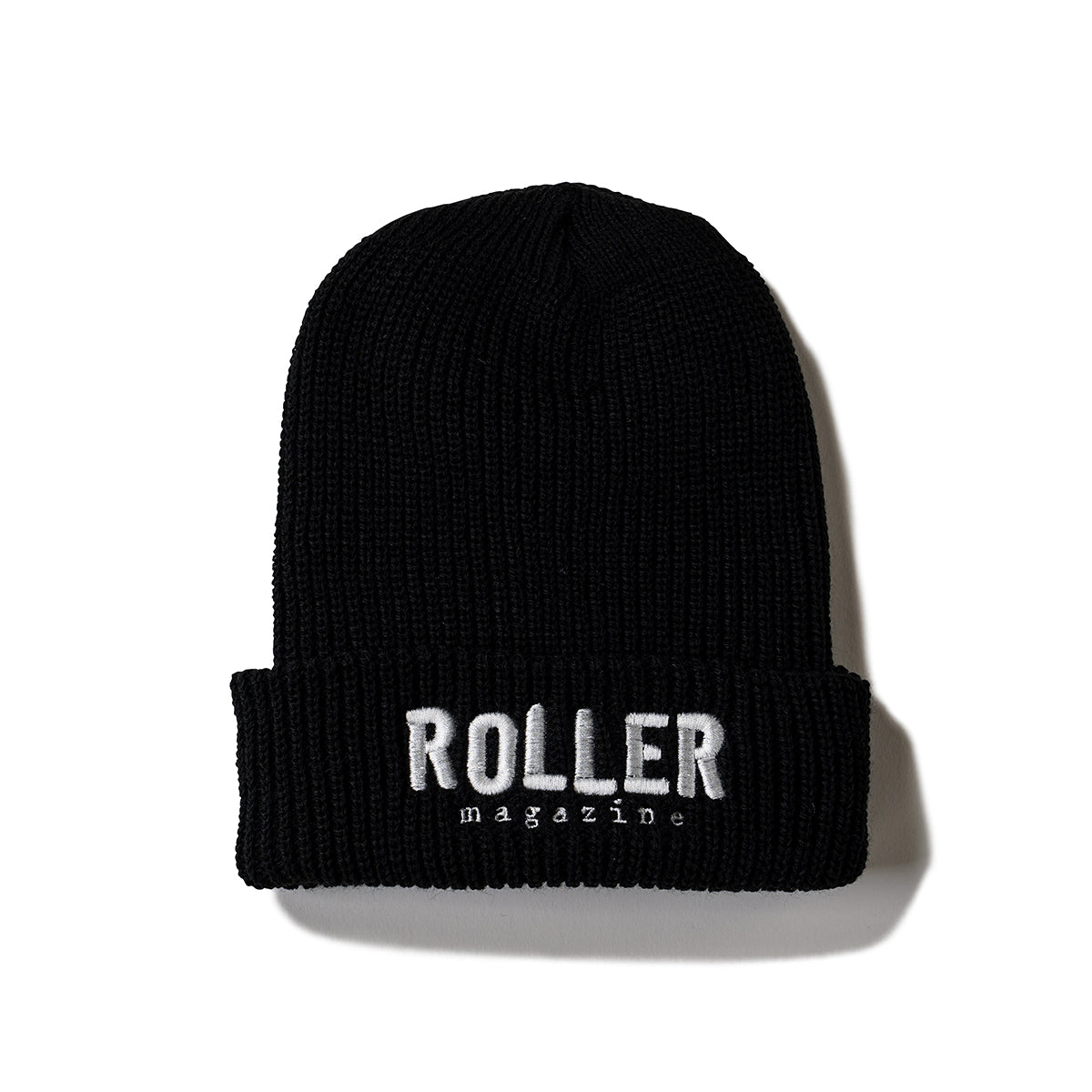 ROLLER Watch Cap【Black x White】 – ROLLER magazine ROLLER Watch Cap【Black x White】 – ROLLER magazine