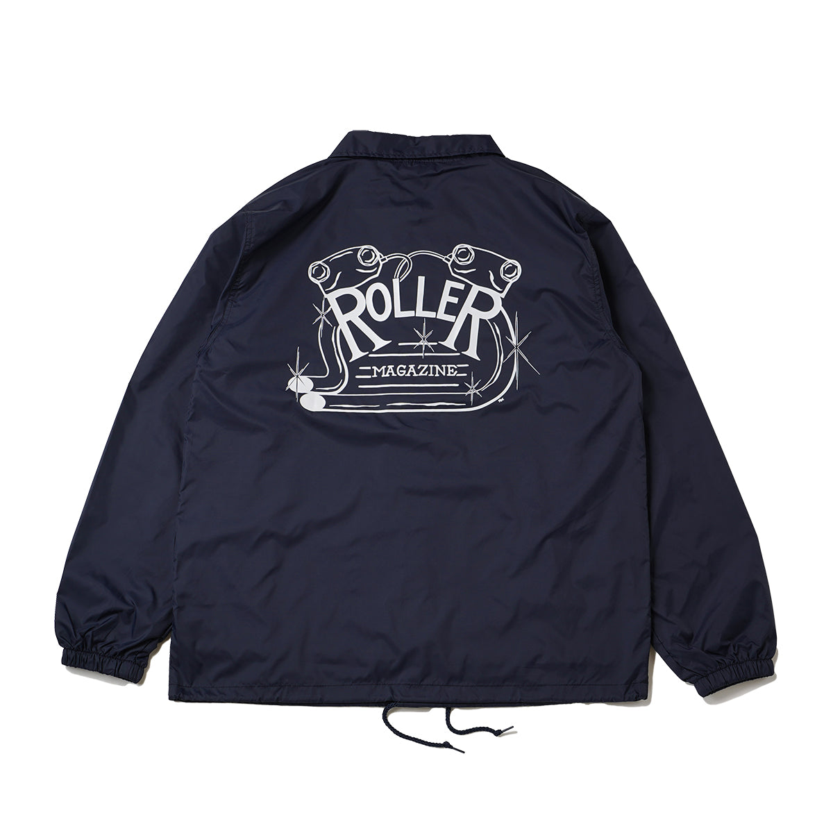 kjさん専用ローラーマガジン　コーチジャケット　L ネイビー ROLLER Coach Jacket【Navy x White】 – ROLLER magazine