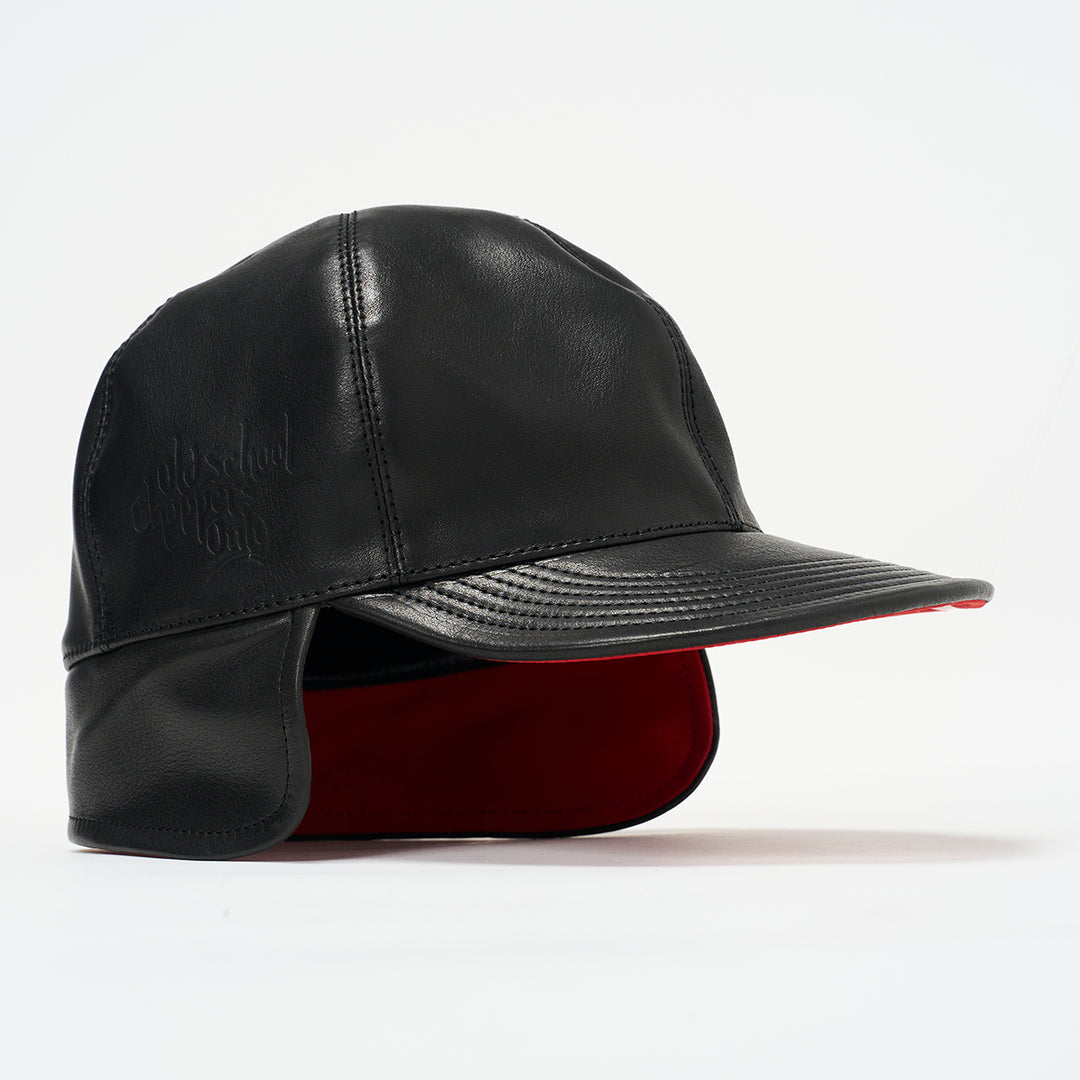 COW LEATHER EAR FLAP CAP / BRUNEL&Co. HATMAKERS x Ripper