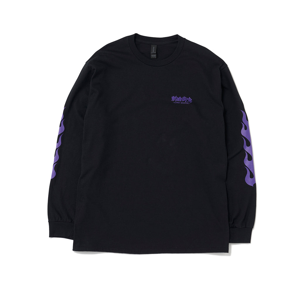 RIPPER L/S shirt ロングスリーブTee リッパーマガジン BG＞RIPPER L/S Tee – ROLLER magazine