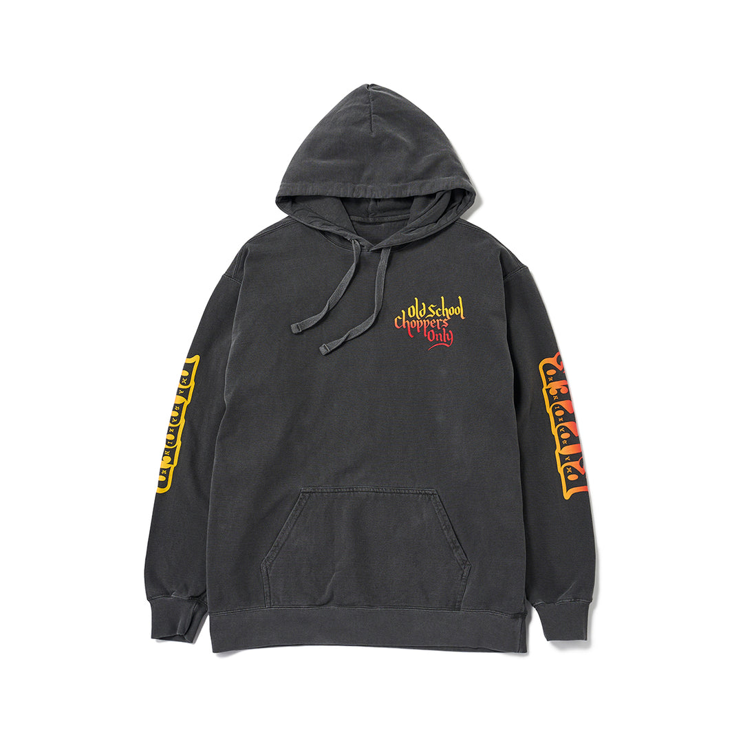 RIPPER Fade Hoodie【Black x Orange】 – ROLLER magazine