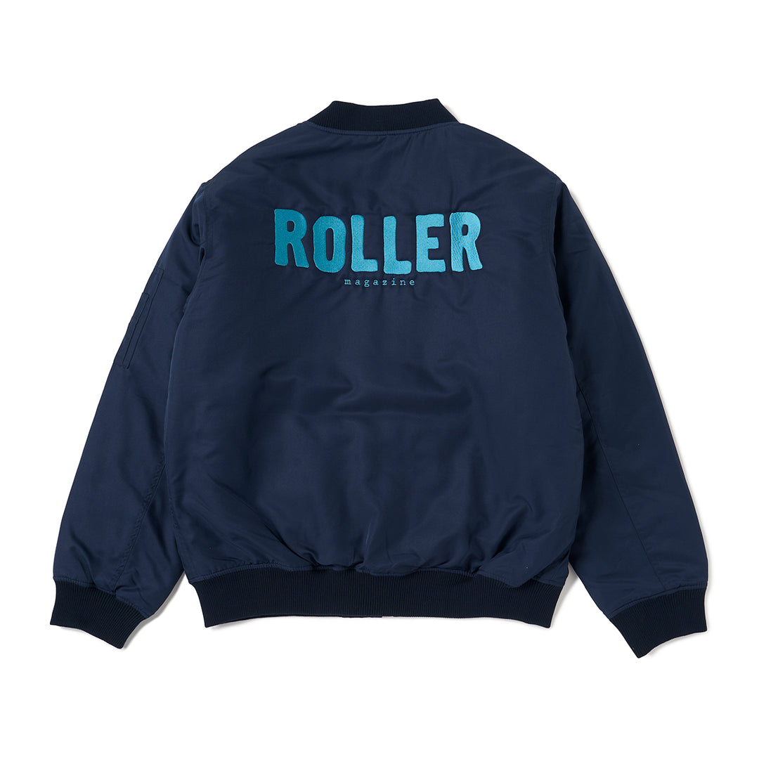 ROLLER MA-1 Jacket 3L 最安 ローラーマガジン ROLLER MA-1 Jacket 【Navy x Blue】 – ROLLER magazine
