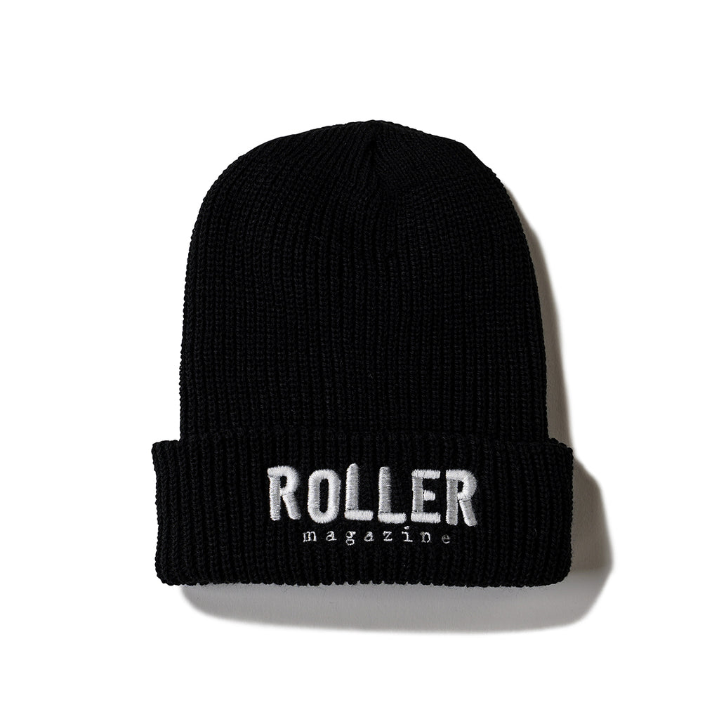 ROLLER Watch Cap【Black x White】 – ROLLER magazine