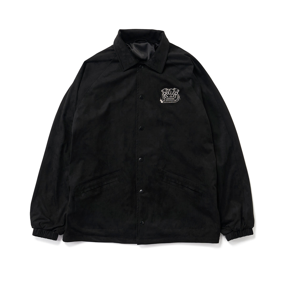 Synthetic Suade Coach Jacket – ROLLER magazine