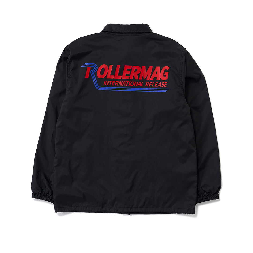 R.I.R. Coach Jacket 【Black】 – ROLLER magazine