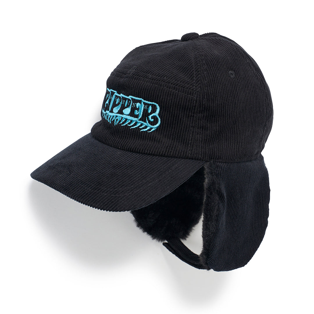 RIPPER magazine Ear Flap cap リッパーマガジン RIPPER Ear Flap Cap【Black x Blue】 – ROLLER magazine