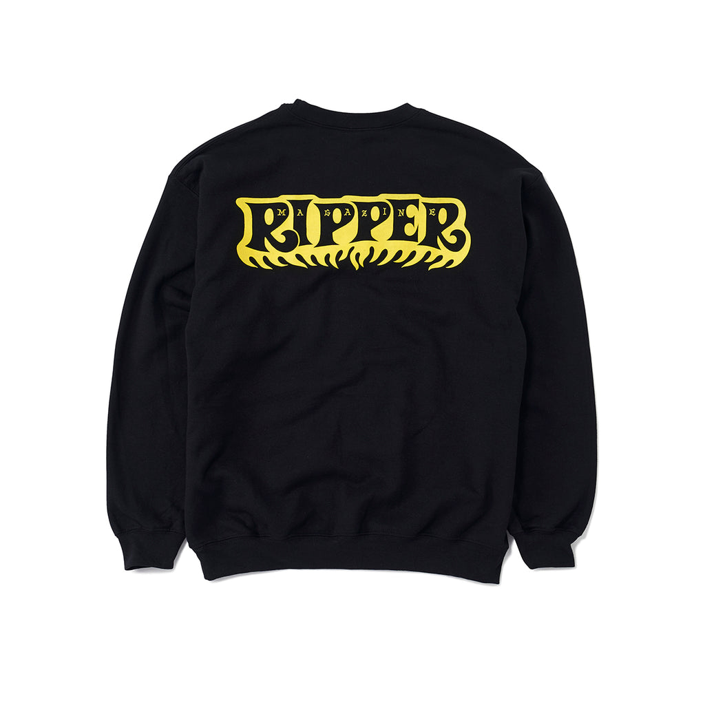 Black / RIPPER sweat shirt